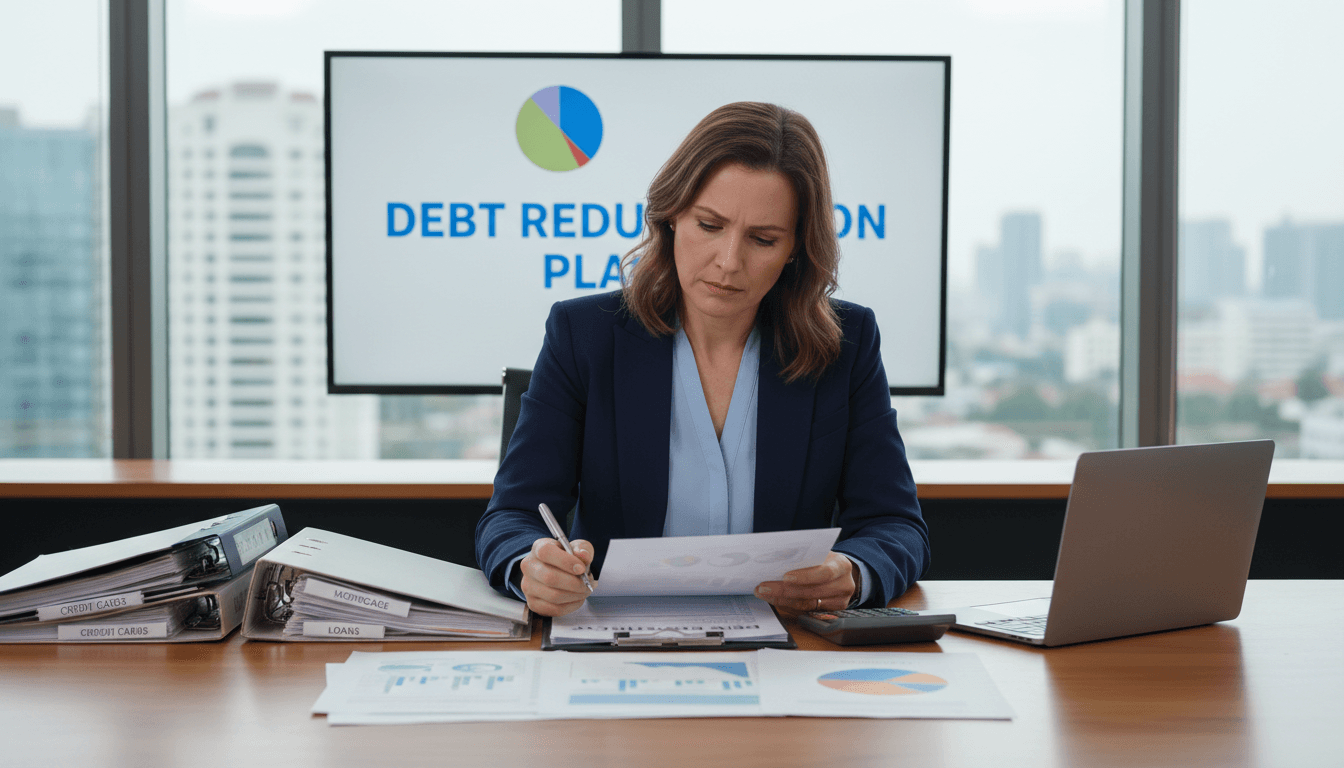 Debt reduction consultation with licensed trustee